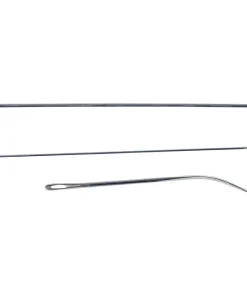 FLASHMER 50 Aiguilles à Ver Inox 18 cm Ø 1,5 mm| Accessoires De Montage Surfcasting
