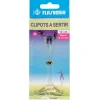 FLASHMER Divers|Accessoires De Montage Surfcasting^4 Clipots à sertir 10 cm