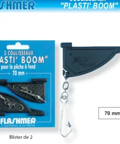 FLASHMER Nos Meilleurs Prix !^2 coulisseaux Plasti Boom noir 70 mm