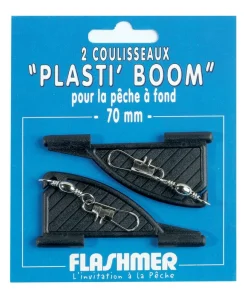FLASHMER Nos Meilleurs Prix !^2 coulisseaux Plasti Boom noir 70 mm