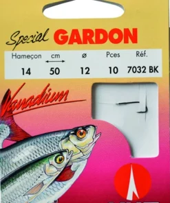 WATER QUEEN 10 Hameçons montés spécial gardon 7032 BK 50 cm