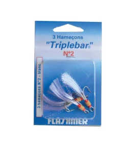 FLASHMER 2 Hameçons Triplebar