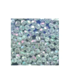 FLASHMER Accessoires De Montages Carnassier|Accessoires Pêche^1000 Perles à facettes 5 mm Ø int 1,4 mm