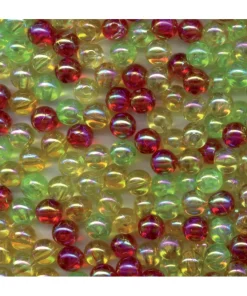 FLASHMER Accessoires De Montage De Lignes Truite|Accessoires De Montages Carnassier^1000 Perles Fluorescentes 6 mm