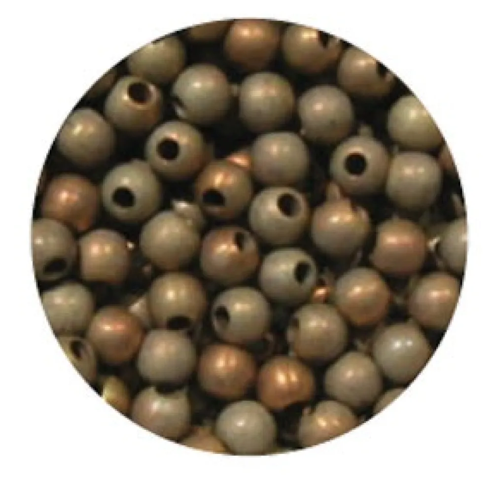 FLASHMER Accessoires De Montage De Lignes Truite|Accessoires De Montages Carnassier^1000 Perles Laiton Recuit