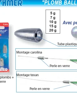 FLASHMER 5 Plombs Balle
