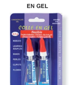 FLASHMER 2 tubes de colle en gel 4,5 gr