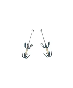 FLASHMER Calamarette & Turlutte^2 Turluttes Double Grappin Inox
