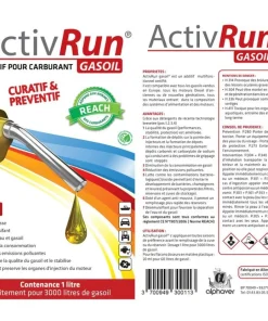 ACTIVRUN Nettoyage Bateau^Additif pour gasoil 250 ml