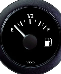VDO Afficheur^Afficheur indicateur carburant - Ø52 mm - Noir - tubulaire