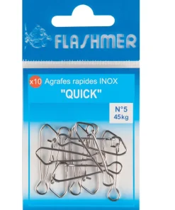 FLASHMER Agrafes rapide Quick Inox