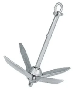 PLASTIMO Accessoire De Mouillage|Ancre Marine^Ancre Marine grappin à pelles effilées - 1.5 Kg