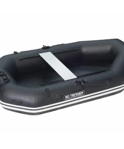 3D TENDER Annexe Gonflable^Annexe bateau pneumatique Superlight Round Air 180 Noir