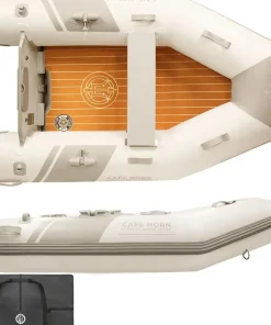 CAPE HORN Annexe Bateau Pneumatique Ultimate White 250 HP