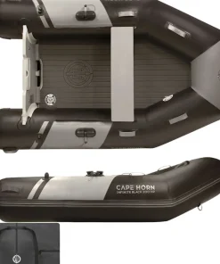 CAPE HORN Annexe Bateau Pneumatique Infinite Black 200 HP