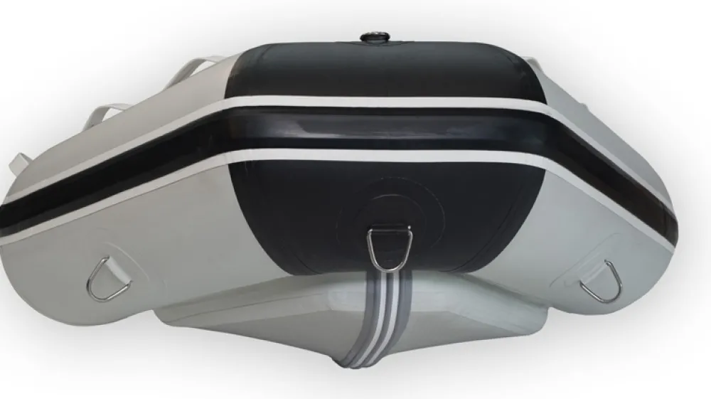 3D TENDER Annexe Gonflable^Annexe bateau pneumatique Twin V-Shape 270 noir