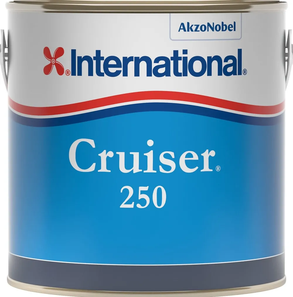 INTERNATIONAL Antifouling^Antifouling Cruiser 250 matrice érodable 0.75L Blanc Gris