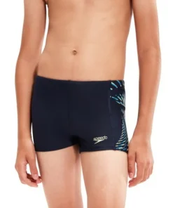 Homme SPEEDO Aquashort Plastisol Placement True Navy/Bondi Blue/Spritz