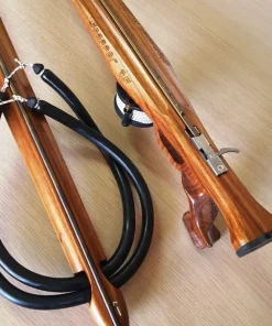 SEAWOLF-SUB Harpon En Bois|Harpon À Sandows^Arbalète fusil harpon bois chasse sous marine Seawolf Snapper 95