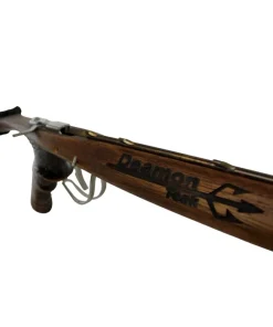 DEAMON TEAK Harpon En Bois|Harpon Roller^Arbalète fusil harpon bois chasse sous marine Hydra MR - Light édition - 115
