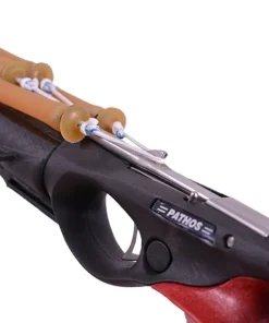 PATHOS Arbalète fusil harpon chasse sous marine Saragos Carbon 120 cm| Harpon À Sandows