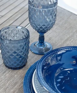 MARINE BUSINESS Vaisselle^Assiette dessert - Collection Harmony Blue - 6 pièces