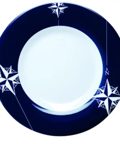 MARINE BUSINESS Vaisselle^Assiette Dessert - Collection Northwind - 6 Pièces