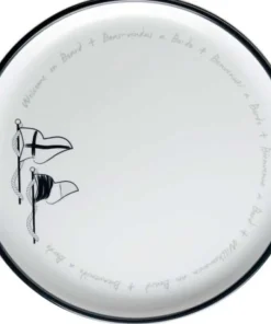 MARINE BUSINESS Assiette Plate - Collection welcome on Board - 6 pièces