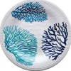 MARINE BUSINESS Vaisselle^Assiette Plate - Collection Harmony Mare Blue - 6 pièces