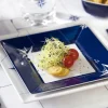 MARINE BUSINESS Assiette Plate - Collection Northwind - 2 pièces + 1 pièces dessert - OCCASION GRADE A+