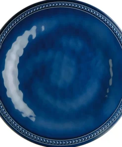 MARINE BUSINESS Nautisme^Assiette Plate - Collection Harmony Blue - 2 pièces - OCCASION GRADE A+