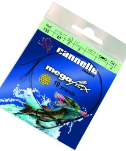 CANNELLE Avançon Megaflex C733 40 cm Boucle + Hameçon Triple