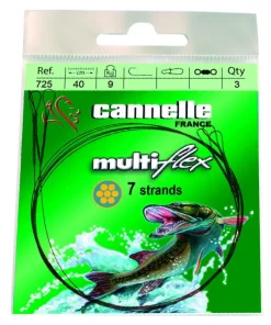 CANNELLE Fils De Pêche|Nylons / Tresses^Avançon Multiflex C725 27 cm 2 Boucles