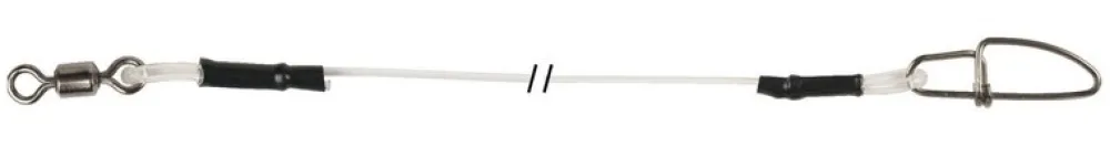 CANNELLE Nylons / Tresses|Bas De Ligne Carnassiers^Bas de Ligne Fluorocarbone Baril + Agrafe 60 cm