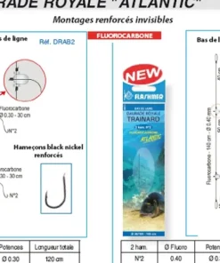 FLASHMER Bas de ligne Daurade Royale