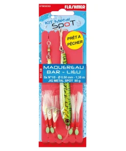 FLASHMER Bas De Ligne|Leurres Carnassier^Bas de Ligne Kit Métal Spot - SB