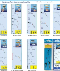 FLASHMER Bas de Ligne Surf et à Soutenir