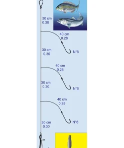 FLASHMER Bas de Ligne Surf et à Soutenir