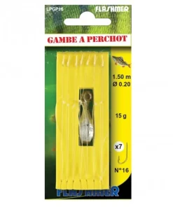FLASHMER Hameçon|Bas De Ligne Carnassiers^Bas de ligne Gambe à Perchot