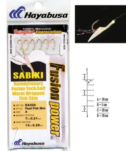 HAYABUSA Bas de ligne Sabiki EX040 - n°8