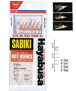 HAYABUSA Bas De Ligne Carnassiers|Leurres Carnassier^Bas de ligne Sabiki S500E