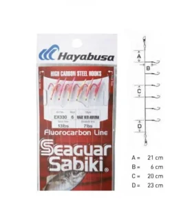 HAYABUSA Bas De Ligne Carnassiers|Leurres Carnassier^Bas de ligne Sabiki EX030