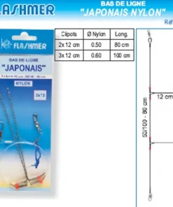 FLASHMER Bas De Lignes Surfcasting|Bas De Ligne Carnassiers^Bas de ligne Japonais Nylon