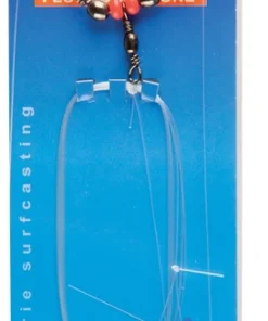 FLASHMER Bas De Lignes Surfcasting|Bas De Ligne Carnassiers^Bas de ligne Long Trainard 1 Hameçon