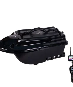 BOATMAN Bateau amorceur Actor Boat  Plus Pro Noir GPS & Sonar MK5