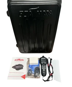BOATMAN Bateau amorceur Actor Boat  Plus Pro Noir GPS & Sonar MK5