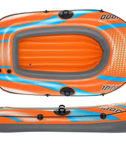 BESTWAY Bateau Pneumatique^Bateau gonflable 1 place Kondor Elite 1000
