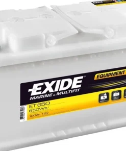 EXIDE Batterie Bateau|Batterie Marine^Batterie Equipment 100AH - ET650