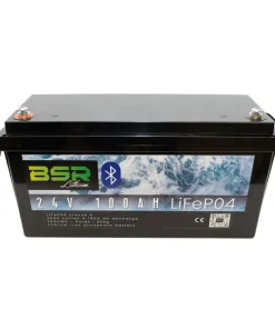 BSR Batterie Bateau|Batterie Marine^Batterie Lithium Monobloc 24V 100A