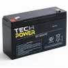 TECH POWER Batterie Bateau|Bateaux Amorceurs Carpe^Batterie 6V 12Ah Etanche Agm TP6-12
